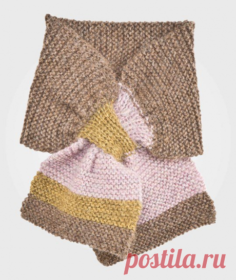 As We Grow - Шарф Baby Alpaca Scarf Mushroom/Rose - ru.babyshop.com