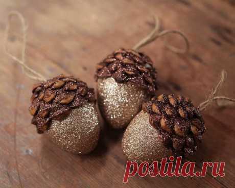 Чудеса из шишек и желудей: 2 мастер-класса и куча идей! » Женский Мир