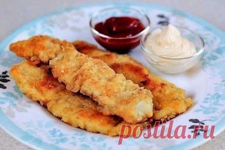 Хрустящие куриные палочки