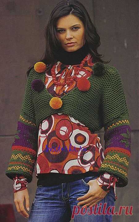 Вязание спицами модели свитеров