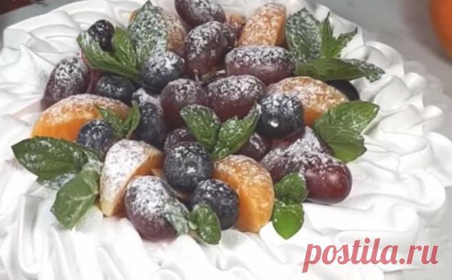 Торт Анны Павловой классический в домашних условиях