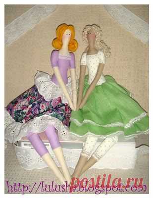 Алешкина Юлия. Игрушки ручной работы: Тильда Принцесса. Мастер-класс