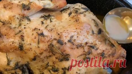 Это НЕВЕРОЯТНО вкусно. ИНДЕЙКА в духовке на Новый год и Рождество.