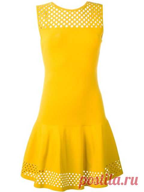Fendi сетки Панель платье - Gaudenzi - Farfetch.com