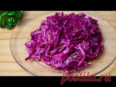 Съедят за минуту и попросят еще! Необыкновенно простой и вкусный САЛАТ из обычной СВЕКЛЫ за 5 минут!