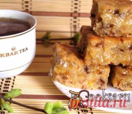 Лимонно-изюмный пирог рецепт с фото