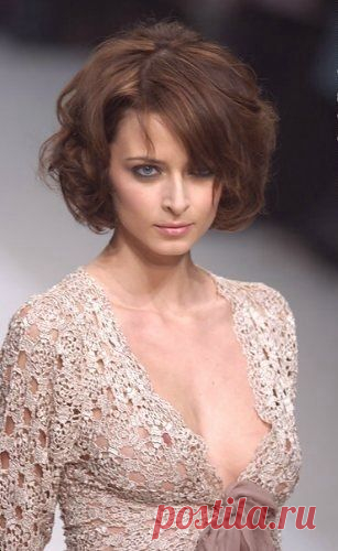 Ажурное платье из мотивов
