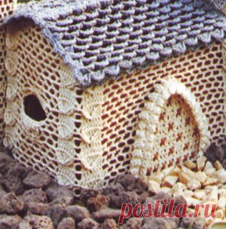 Игрушки своими руками: замок, связанный крючком. Описание и схемы вязания бесплатно/Статьи / Интернет-магазин пряжи в Ростове-на-Дону и Симферополе. Купить недорого с доставкой по России.