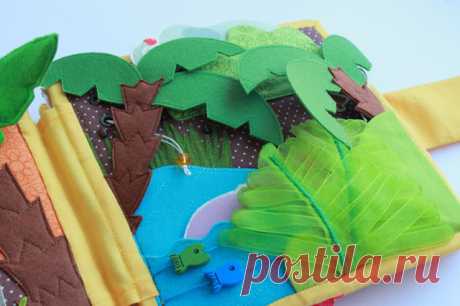Handmade by mom: Новая и последняя развивающая книжечка на заказ!!!!))))