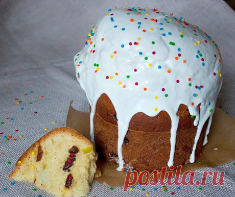 Шафрановый кулич.
