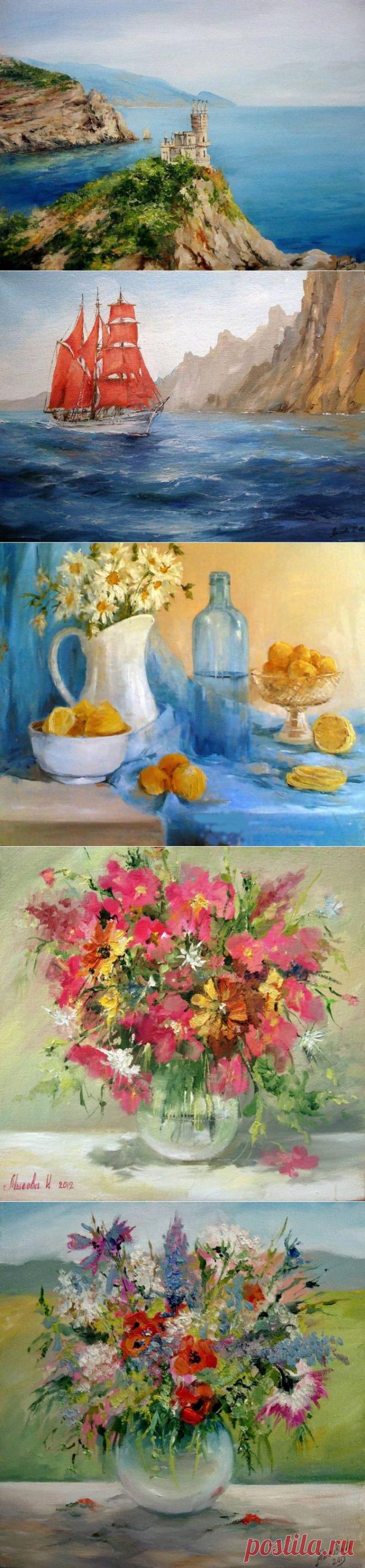 (+1) - Морской пейзаж украинской художницы Ирины Мысовой | Искусство