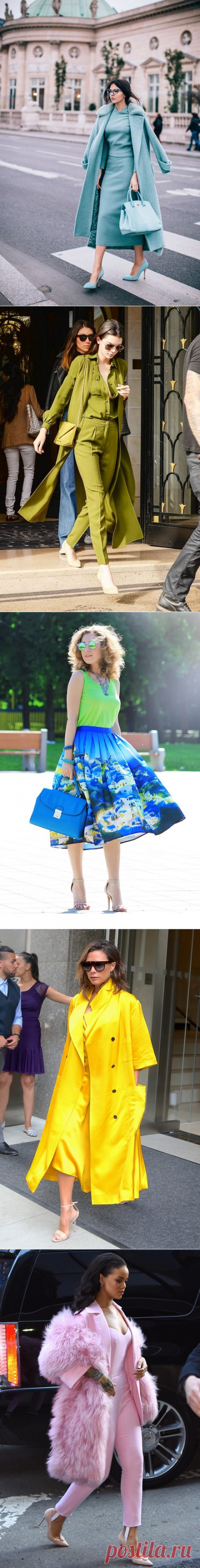 Total look - модная одежда в одном цвете 2018-2019: фото, тенденции, идеи образов