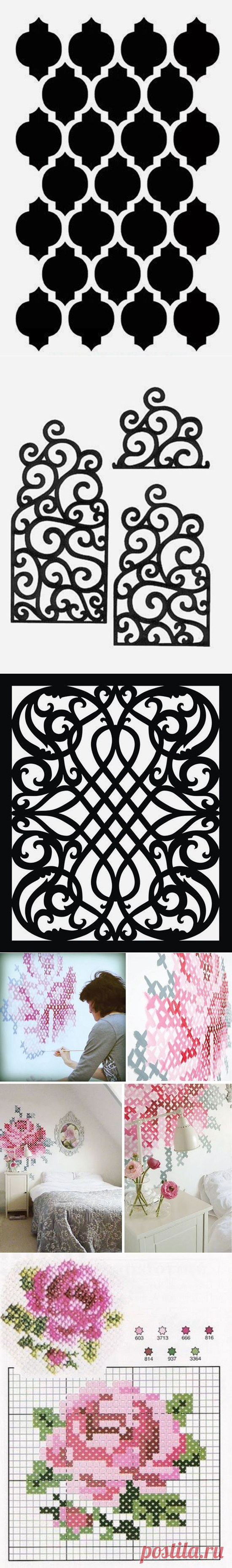 Колоритно и фактурно: 20 креативных идей для декора стен и пола