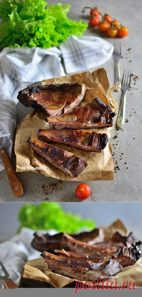 Бараньи ребра гриль | Кулинарный блог Татьяны М.
