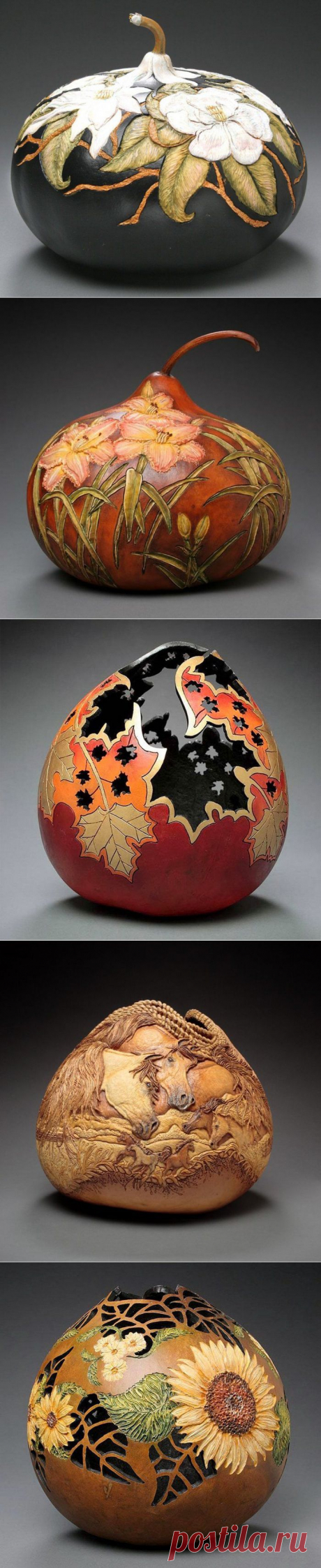 (+1) - Резьба по тыкве от Мэрилин Сандерленд (Marilyn Sunderland) | Искусство