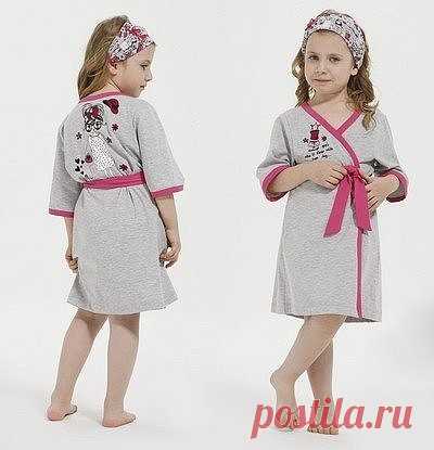 Выкройка махрового халатика для девочки
#portnishka #детские_выкройки