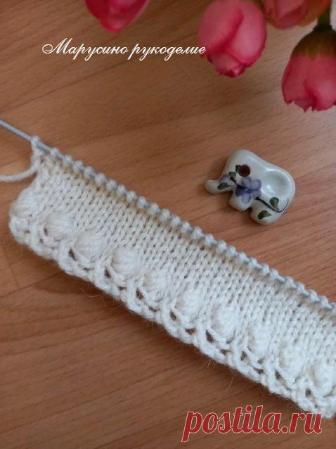 Вместо обычной резинки. Вязание спицами | Марусино рукоделие Пульс Mail.ru 12 вариантов