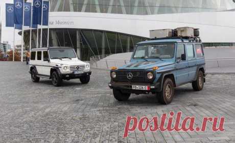 GelÄndewagen -  это не только одна из наших любимых моделей Mercedes-Benz, но и 1 из самых значимых внедорожников всех времен. Разработанный Steyr-Daimler-Puch в 70-х для военных нужд, он вскоре превратился в ультра-дорогой статусный символ / Только машины
