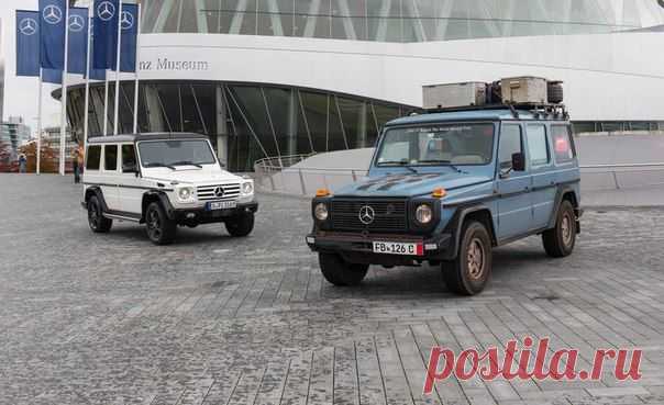 GelÄndewagen -  это не только одна из наших любимых моделей Mercedes-Benz, но и 1 из самых значимых внедорожников всех времен. Разработанный Steyr-Daimler-Puch в 70-х для военных нужд, он вскоре превратился в ультра-дорогой статусный символ / Только машины