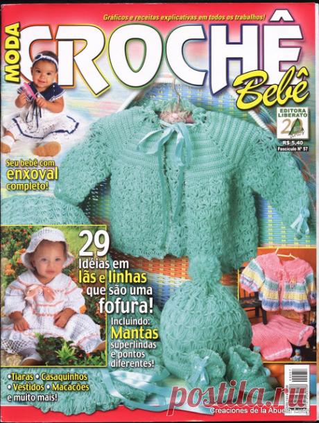 butterflycreaciones / fanaticadel tejido: Moda crochè bebè