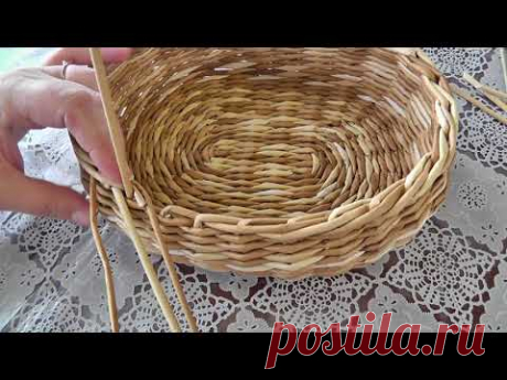 Загибка РОЗГА из газетных трубочек