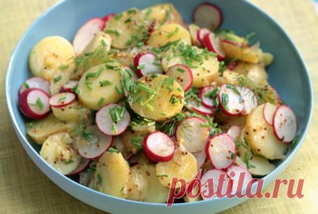 Картофельный салат, рецепты салатов с картофелем