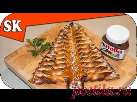 NUTELLA CHRISTMAS TREE – Tear and Share Bread - YouTube