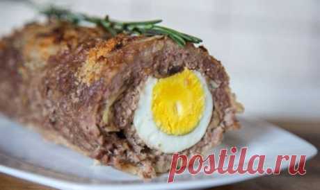 Грибной рулет с сыром |