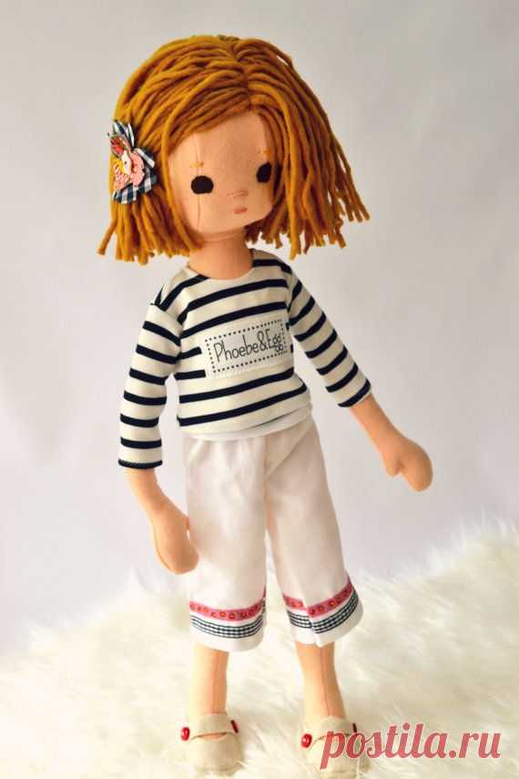 Rag Doll with Wardrobe