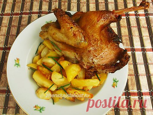 Улётная курица в аэрогриле