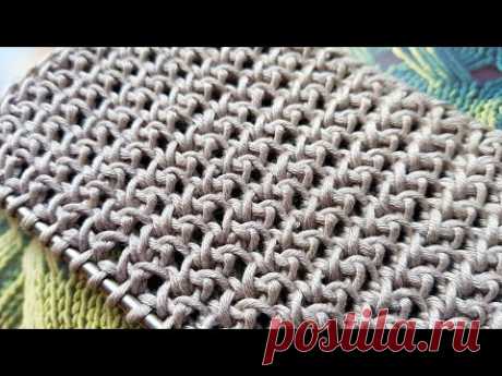 Knitting pattern ❤ Узор спицами 👌 strickmuster  tricot 🍑 how to knit   tricô 🤷  örgü deseni बुनना