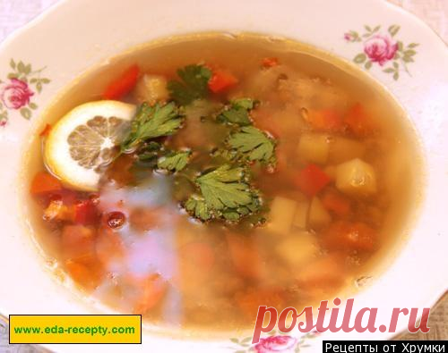 Каждый день новые рецепты--Индийский гороховый суп Мунк Дал