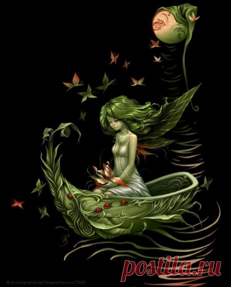 Работы художницы Анны Игнатьевой/ Раздел &quot;Феи&quot; (44 работ) » Картины, художники, фотографы на Nevsepic
