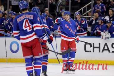 Российский хоккеист помог «Нью-Йорк Рейнджерс» победить в матче НХЛ