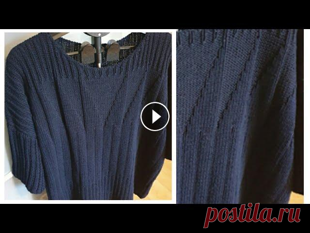 Летний топ спицами теневым рисунком/Woodblock/вязание Связано 