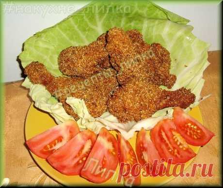 Хрустящих куриные ножки - Простые рецепты Овкусе.ру