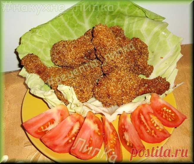 Хрустящих куриные ножки - Простые рецепты Овкусе.ру
