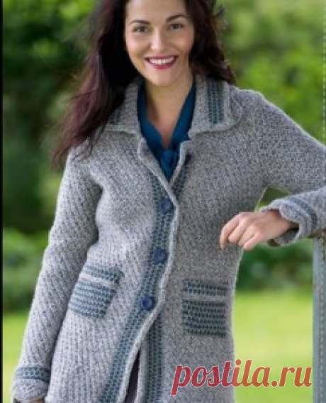 Knitted Cardigan “Swinford” With Knot Stitch Technique | Free Knitting Patterns