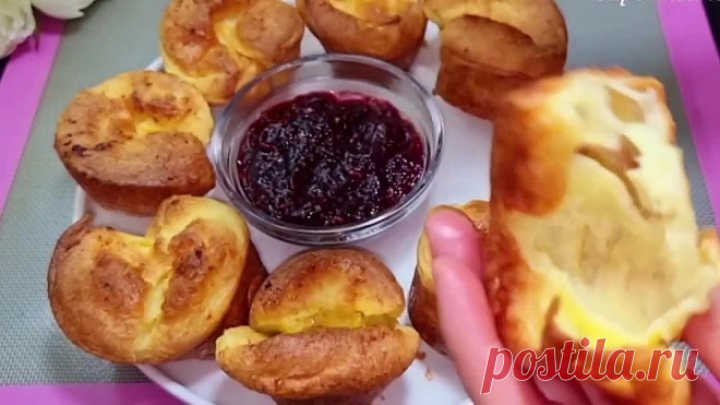 Пока чайник закипит всё будет готово. 10 минут и вкуснятина на столе.. Завтрак или к чаю.