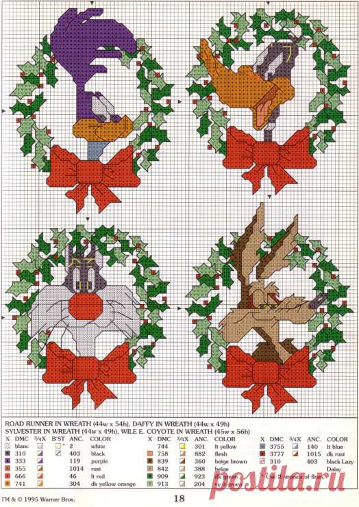(8) Gallery.ru / Фото #18 - The Official Looney Tunes Cross Stitch leisure arts 2723 - Chispitas