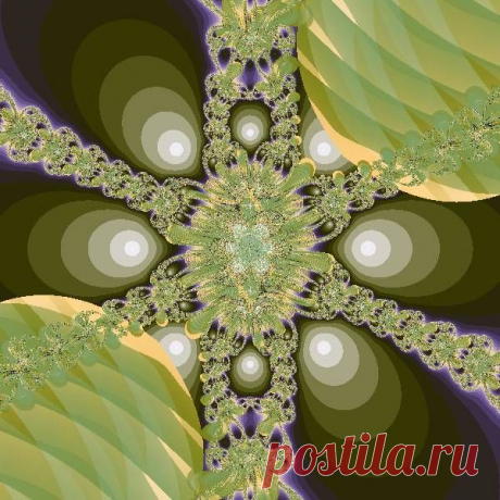 Фрактал, сделан в программе Fractal Explorer