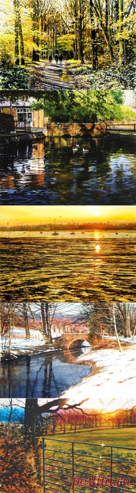 Хотите верьте, хотите нет, но это акварель