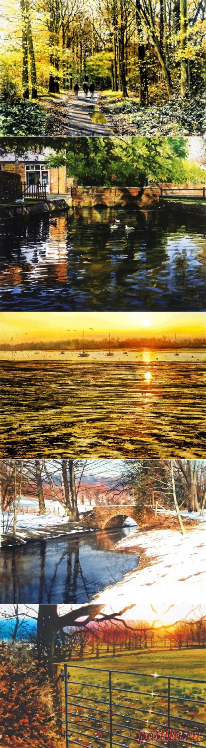 Хотите верьте, хотите нет, но это акварель