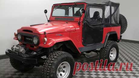 1974 Toyota FJ-40 Land Cruiser | S87 / Денвер 2016 / аукционы Mecum 1974 Toyota FJ-40 Land Cruiser представлен как Lot S87 в Денвере, CO