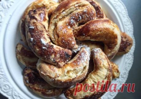 Рогалики с творогом - пошаговый рецепт с фото. Автор рецепта alexa_lider . - Cookpad