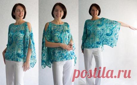 Туника из шифона.