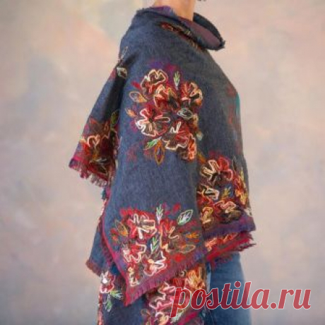 La Vie En Rose Shawl | Robert Redford's Sundance Catalog