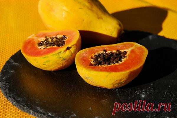 Молочный коктейль из папайи