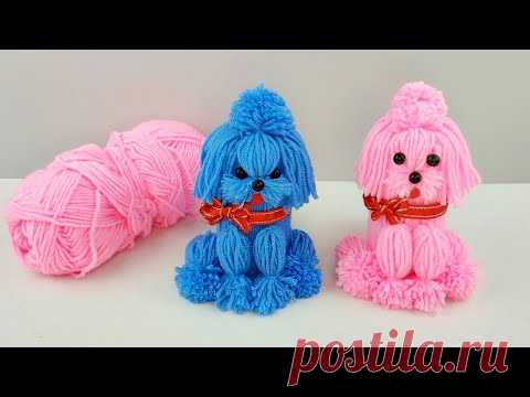 DIY Woolen Dog | How to Make a Dog by Yarn