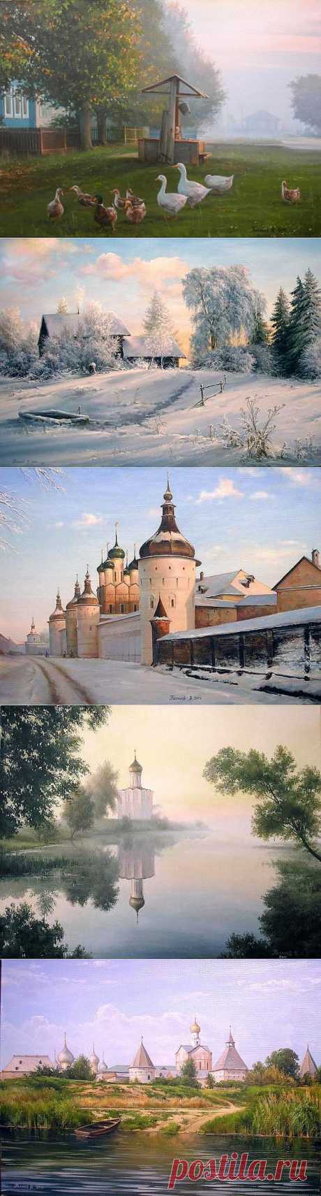 НАСТРОЕНИЕ ПРИРОДЫ В РАБОТАХ ВЯЧЕСЛАВА ПАЛАЧЕВА.